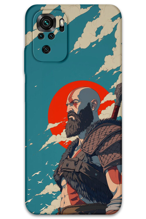 5824 xiaomi redmi note 10s god of war desenli kilif