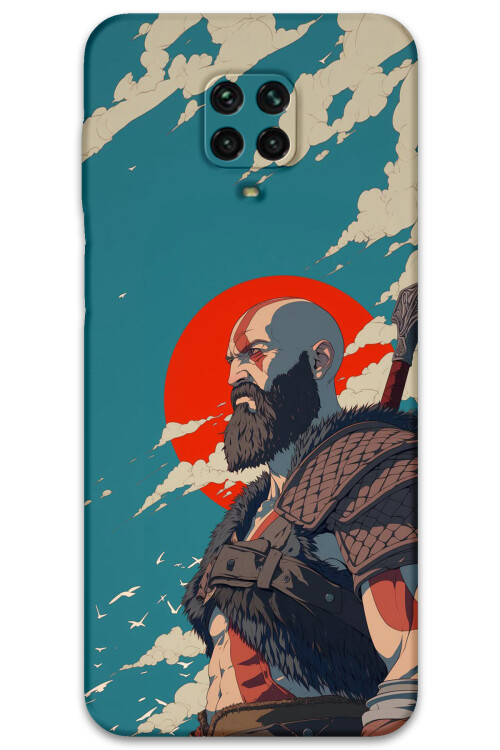 5824 xiaomi redmi note 9 pro god of war desenli kilif