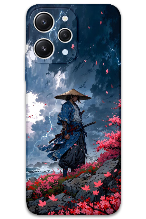 5825 xiaomi redmi 12 samuray desenli kilif