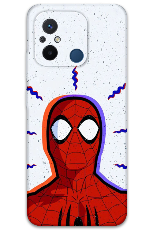 5830 xiaomi redmi 12c spiderman desenli kilif