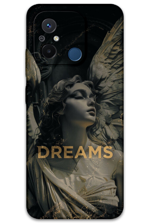 5832 xiaomi redmi 12c retro desenli kilif