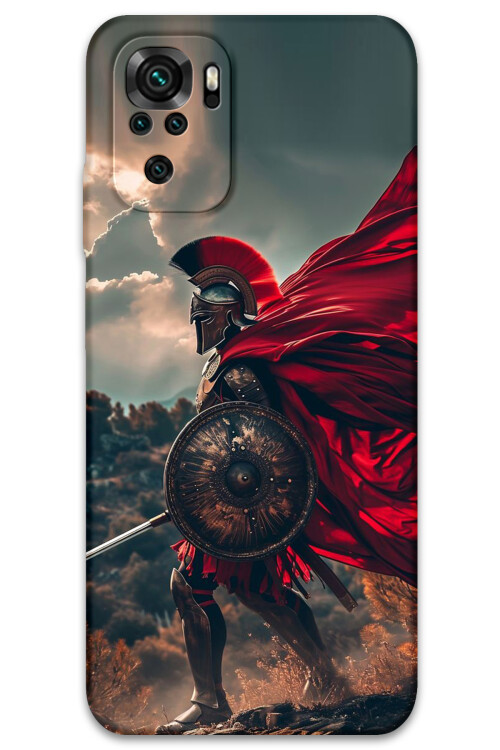 5834 xiaomi redmi note 10s gladyator desenli kilif