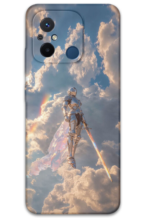 5841 xiaomi redmi 12c retro desenli kilif