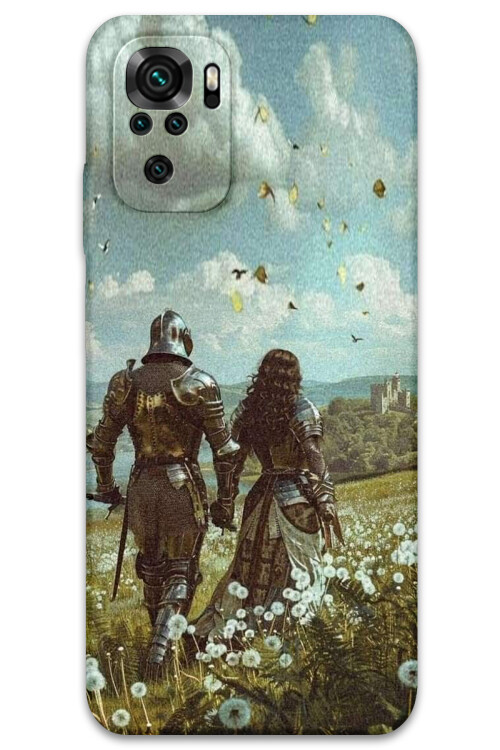 5843 xiaomi redmi note 10s retro desenli kilif