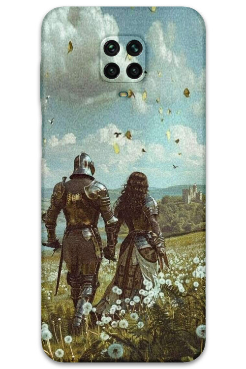 5843 xiaomi redmi note 9 pro retro desenli kilif