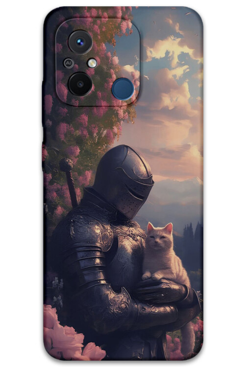 5845 xiaomi redmi 12c retro desenli kilif