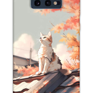 5784-galaxy-s10e-kedi-desenli-kilif