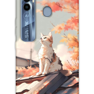 5784-tecno-spark-7-pro-kedi-desenli-kilif