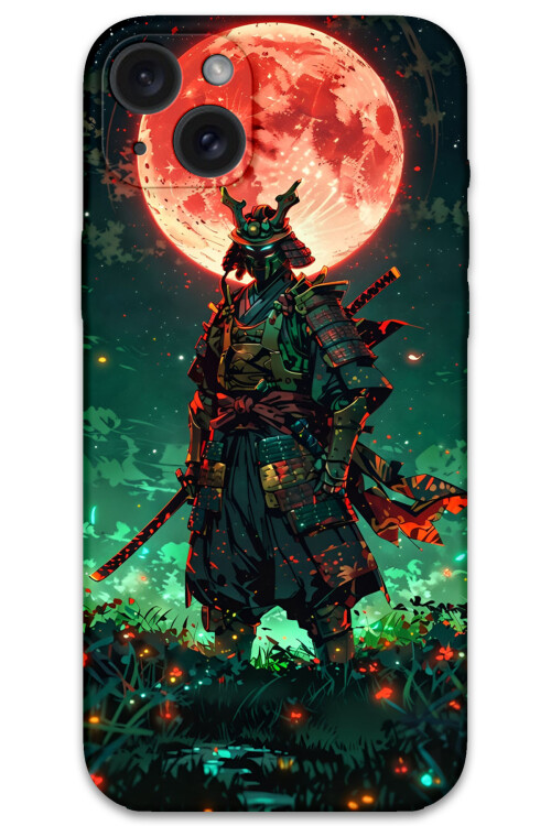 5822 iphone 15 plus samuray desenli kilif