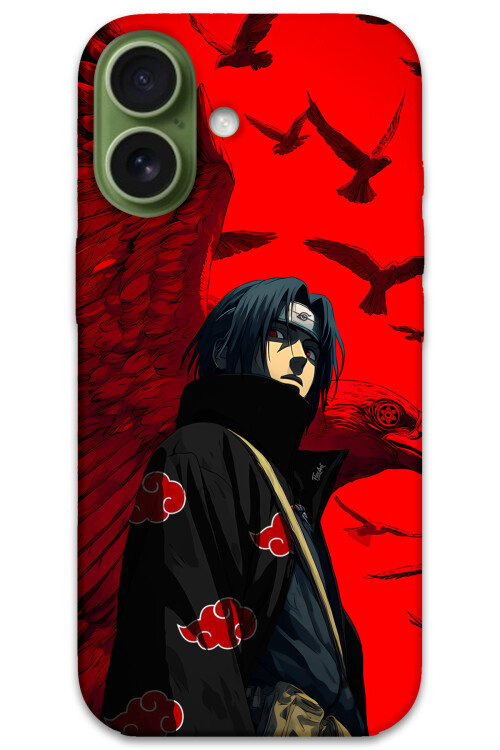 5872 iphone 17 itachi uchiha desenli kilif