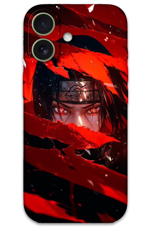 5874 iphone 16 plus itachi uchiha desenli kilif