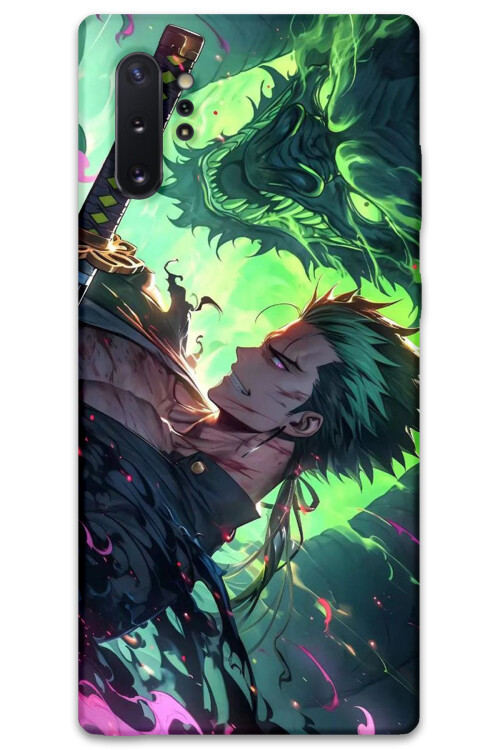 5896 galaxy note 10 plus roronoa zoro desenli kilif