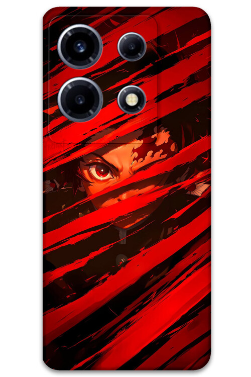 5897 infinix note 30 vip demon slayer desenli kilif