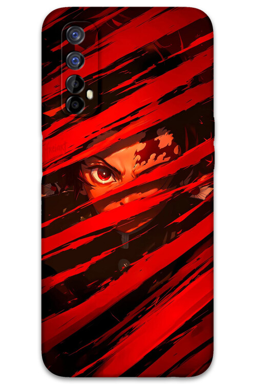 5897 realme 7 demon slayer desenli kilif