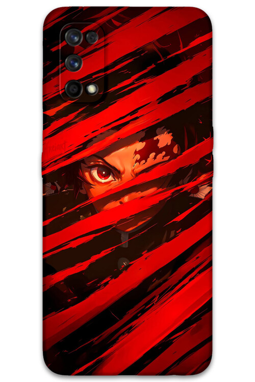 5897 realme 7 pro demon slayer desenli kilif