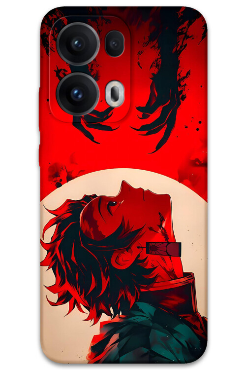 5898 oppo reno 13 pro 5g demon slayer desenli kilif