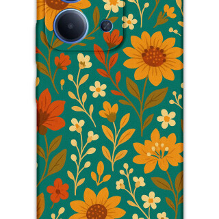 5786-xiaomi-redmi-15c-cicek-desenli-kilif